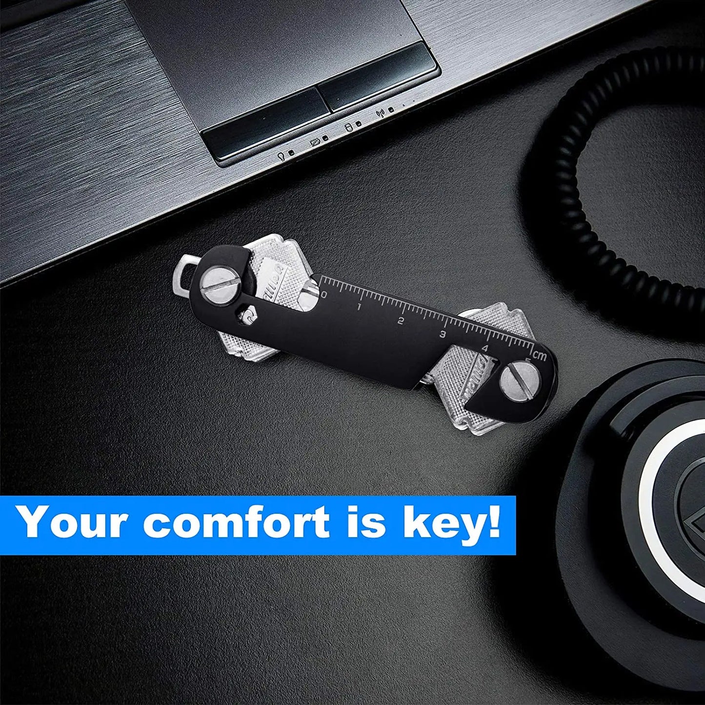 Smart Key Organizer Holder, Compact EDC Keychain