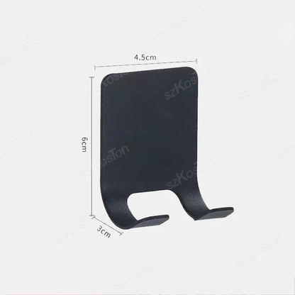 No-Drill Razor Holder, Adhesive Wall-Mounted Bathroom Hook