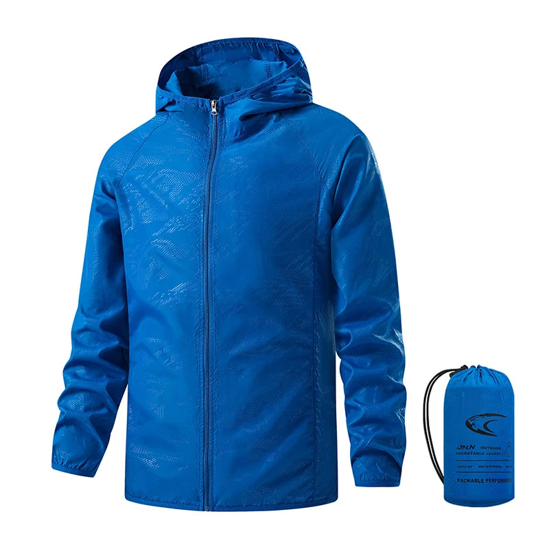 Men's Waterproof Hiking Windbreaker