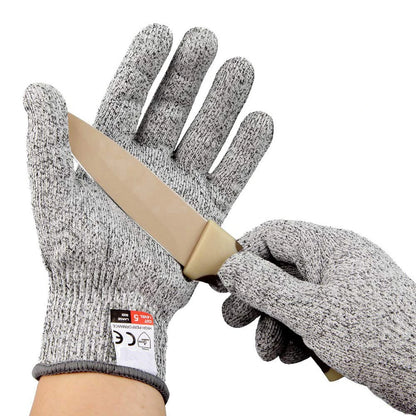 Cut-Resistant Metal Mesh Safety Gloves
