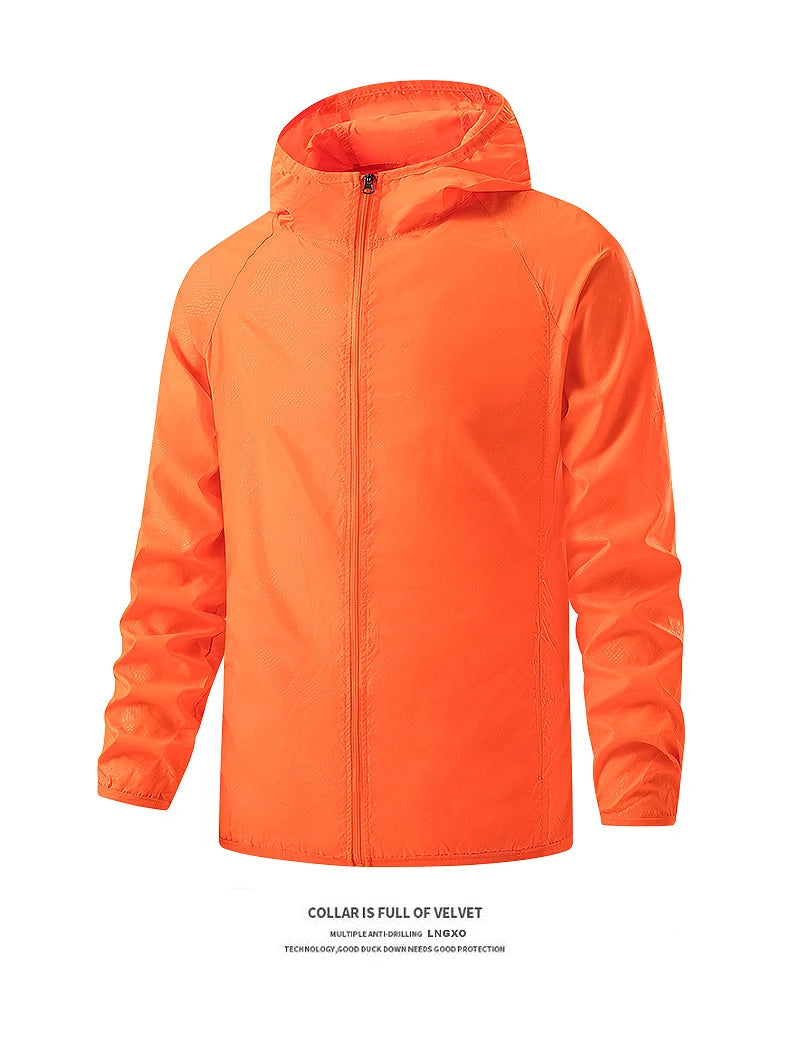 Men's Waterproof Hiking Windbreaker