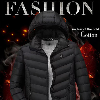 USB Electric Heated Jacket,2-21 Heating Zones