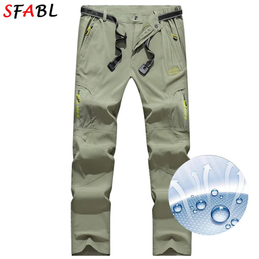 Men's Lightweight Tactical Hiking Pants, Quick Dry Stretch Up to 5XL