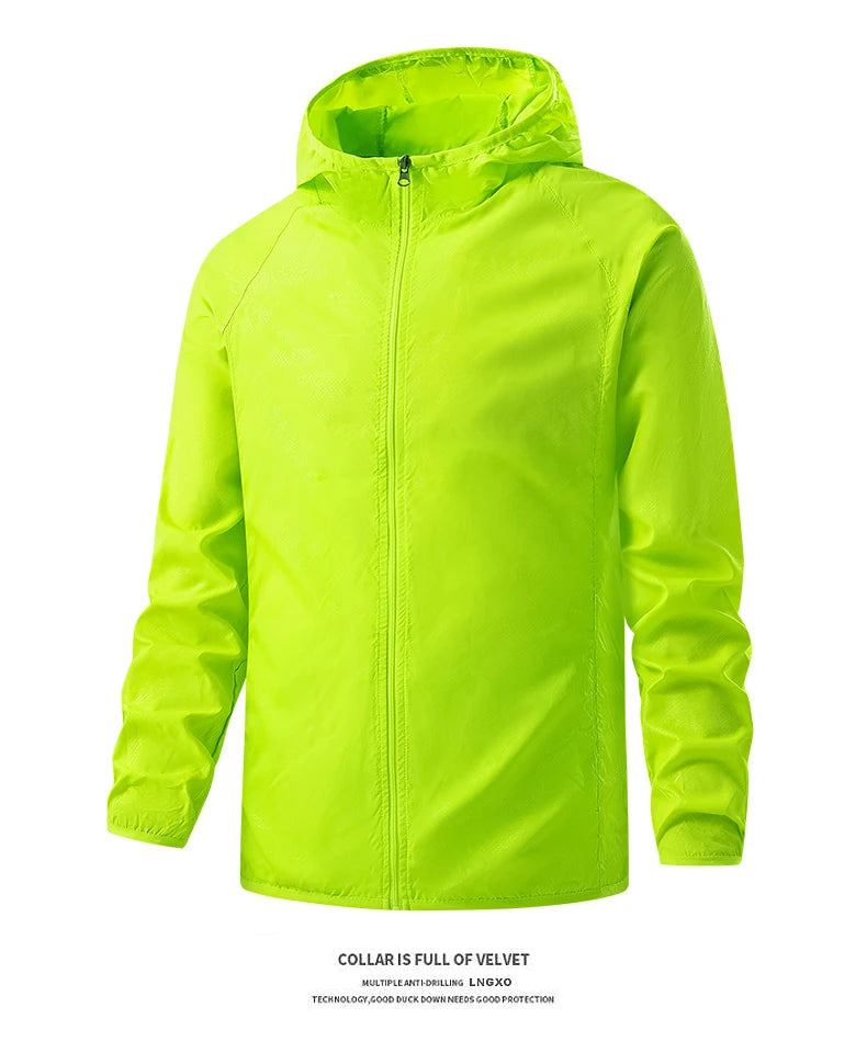 Men's Waterproof Hiking Windbreaker