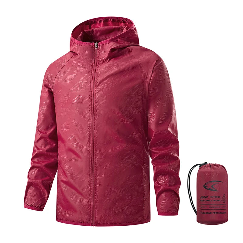 Men's Waterproof Hiking Windbreaker