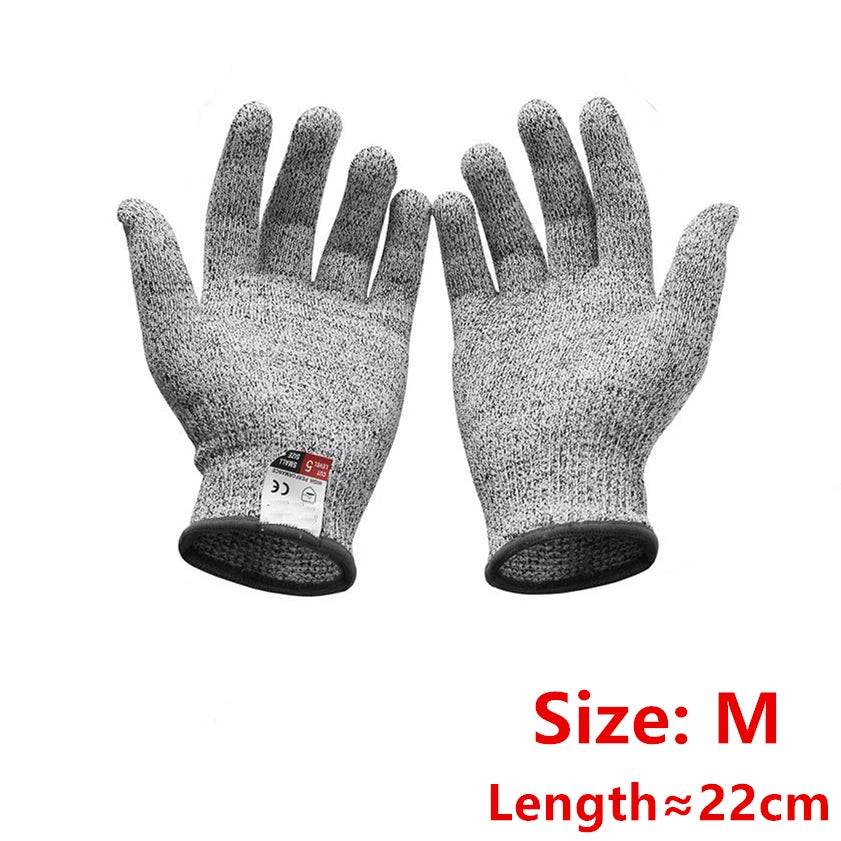 Cut-Resistant Metal Mesh Safety Gloves