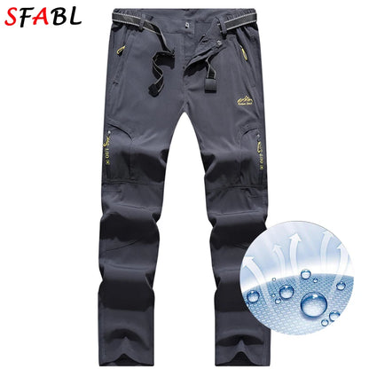 Men's Lightweight Tactical Hiking Pants, Quick Dry Stretch Up to 5XL