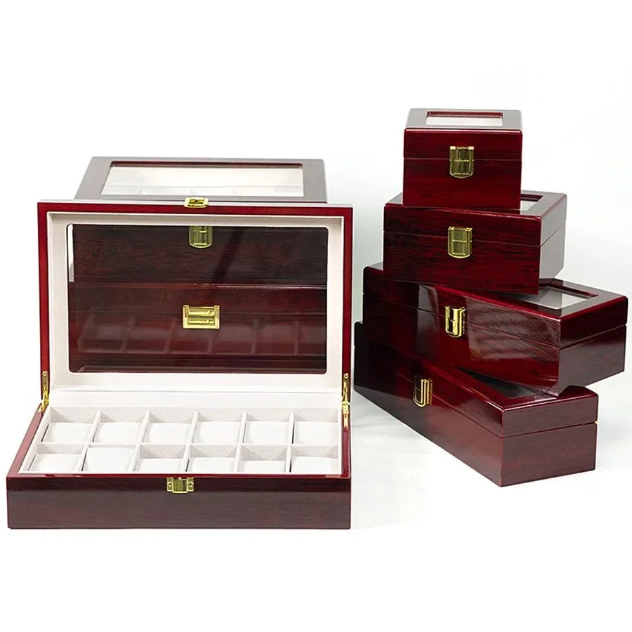 Wooden Watch Box, Eco-Friendly Storage Case