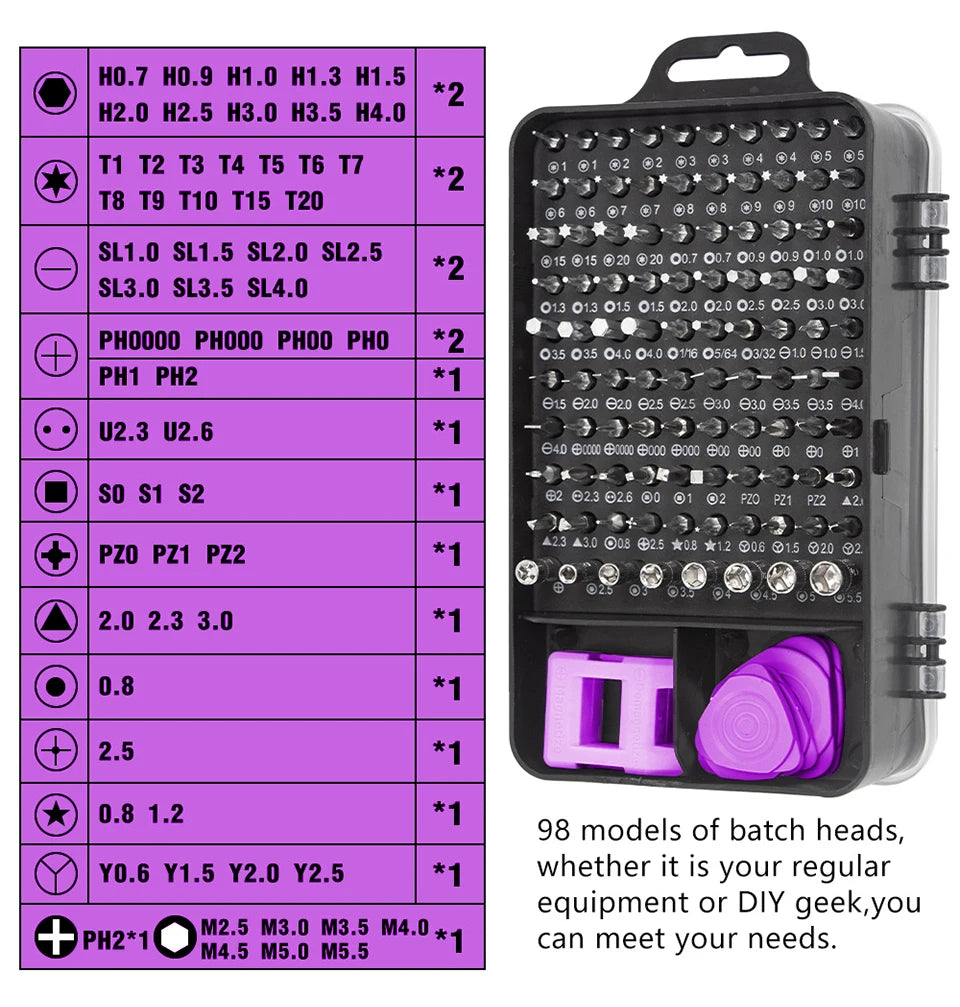 180-in-1 Precision Screwdriver Set