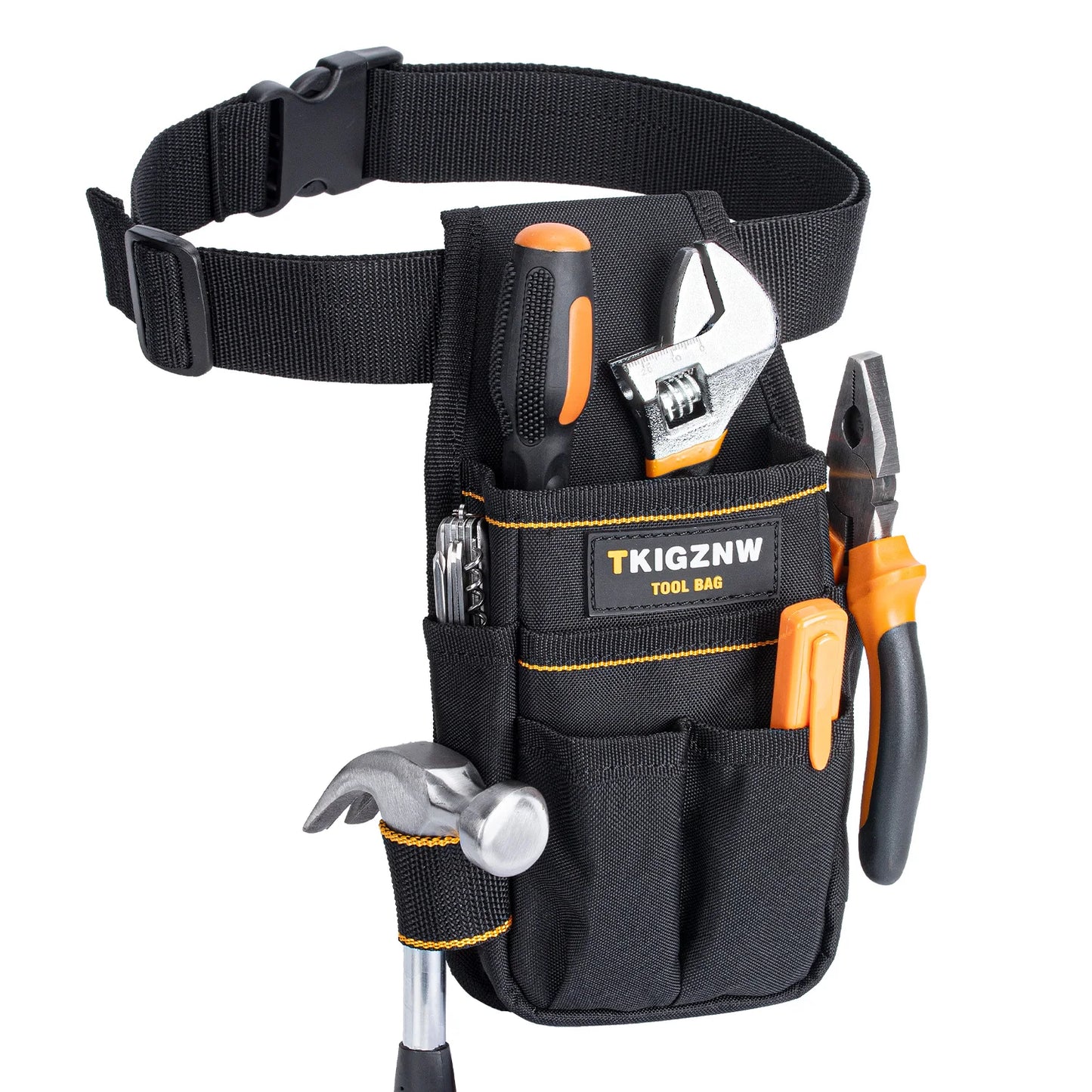 Tool Belt Pouch, 6 Pockets & 9 Screwdriver Loops