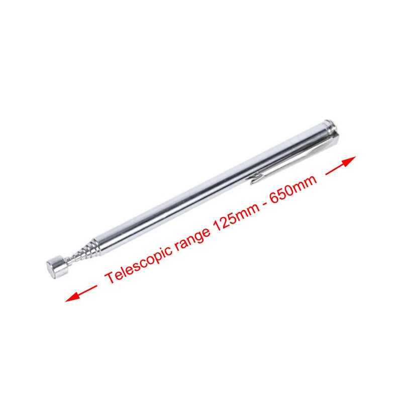 Telescopic Magnetic Pickup Rod, Extendable Retrieval Pen Tool