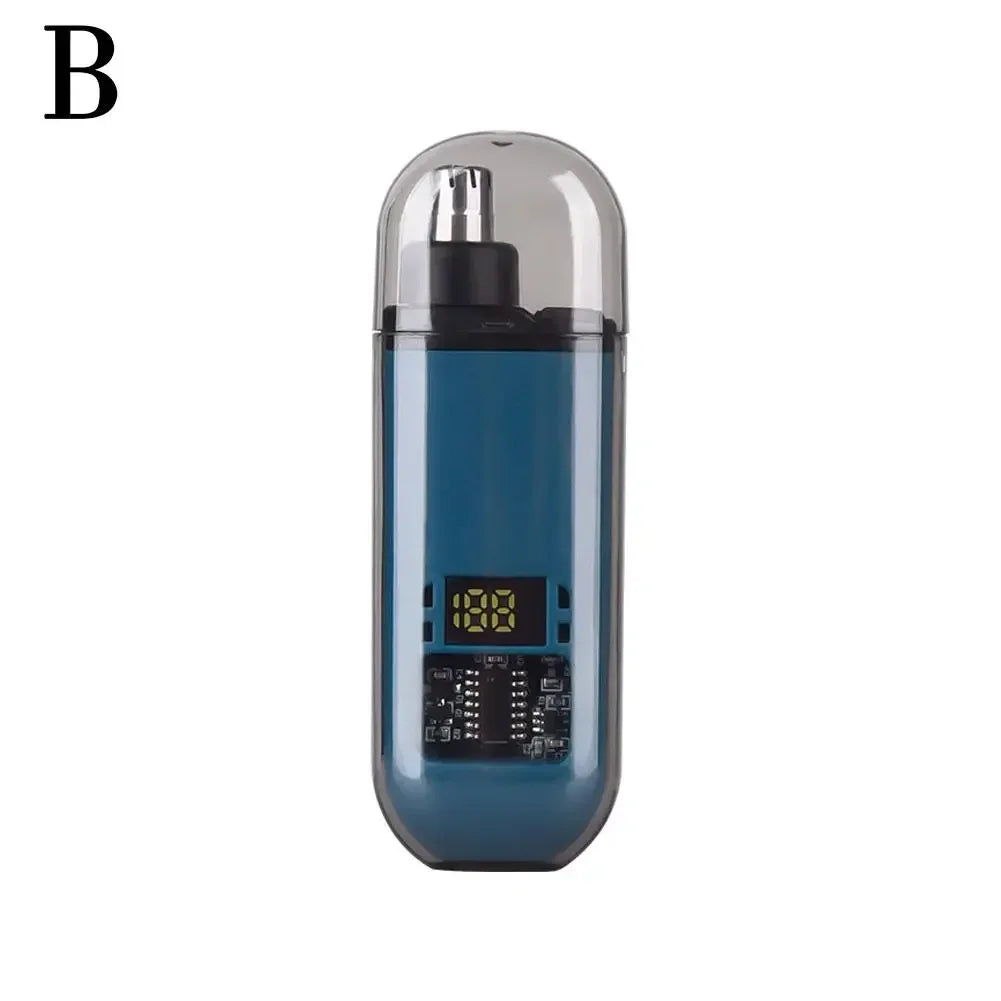 USB Electric Nose & Ear Hair Trimmer, Portable Mini Clipper