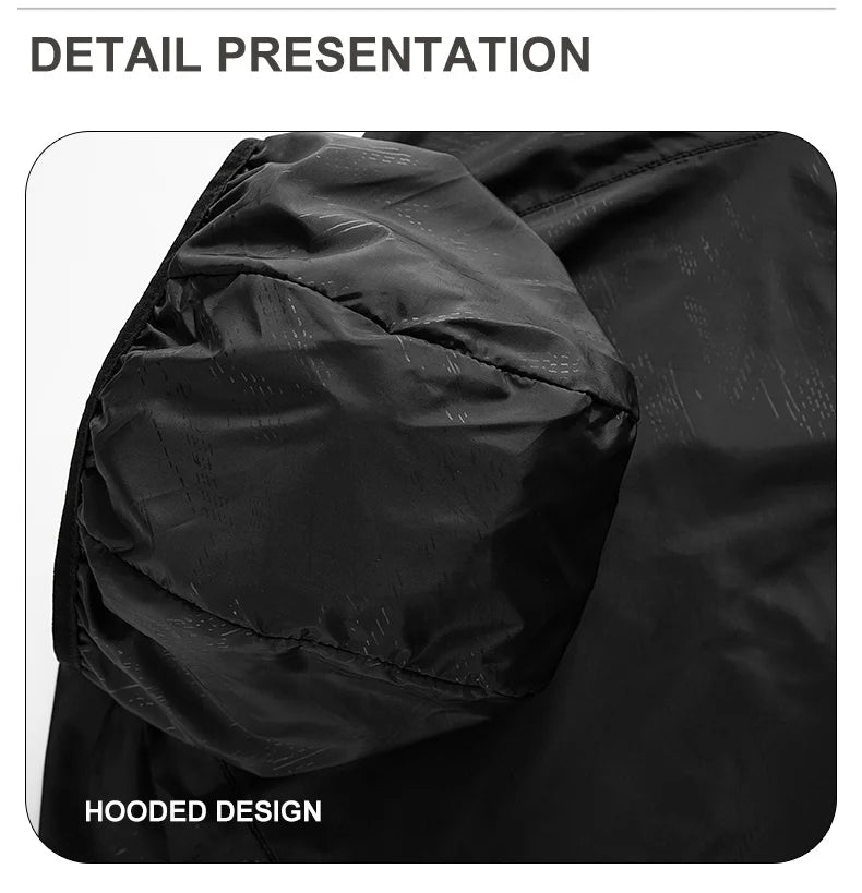 Men's Waterproof Hiking Windbreaker