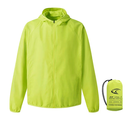 Men's Waterproof Windbreaker, Quick Dry Sun Protection Jacket