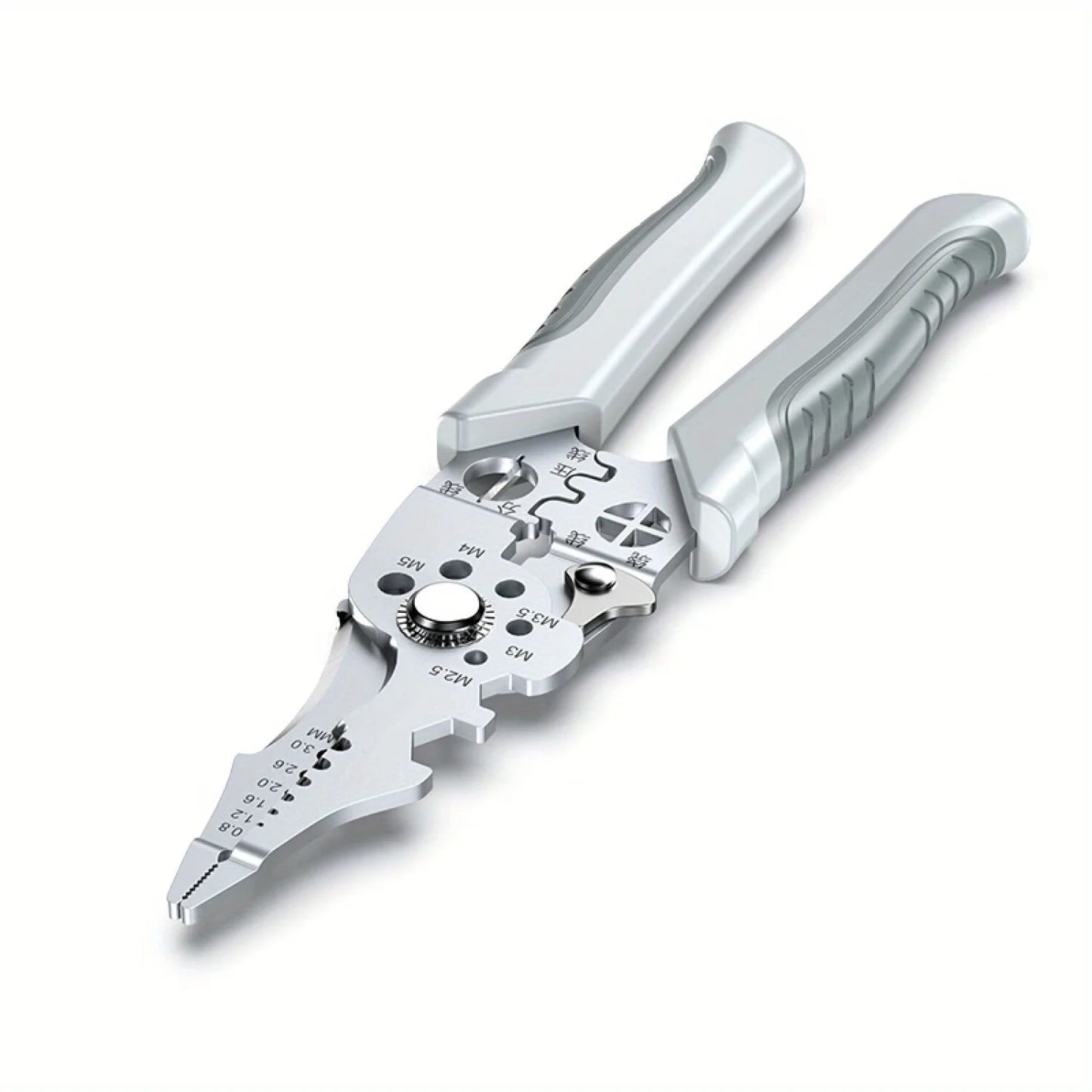 6-in-1 Multifunctional Electrician Pliers, Wire Stripper & Crimping Tool