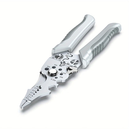 6-in-1 Multifunctional Electrician Pliers, Wire Stripper & Crimping Tool