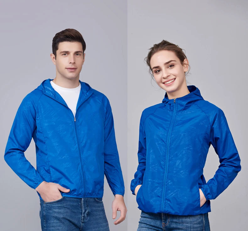 Men's Waterproof Hiking Windbreaker