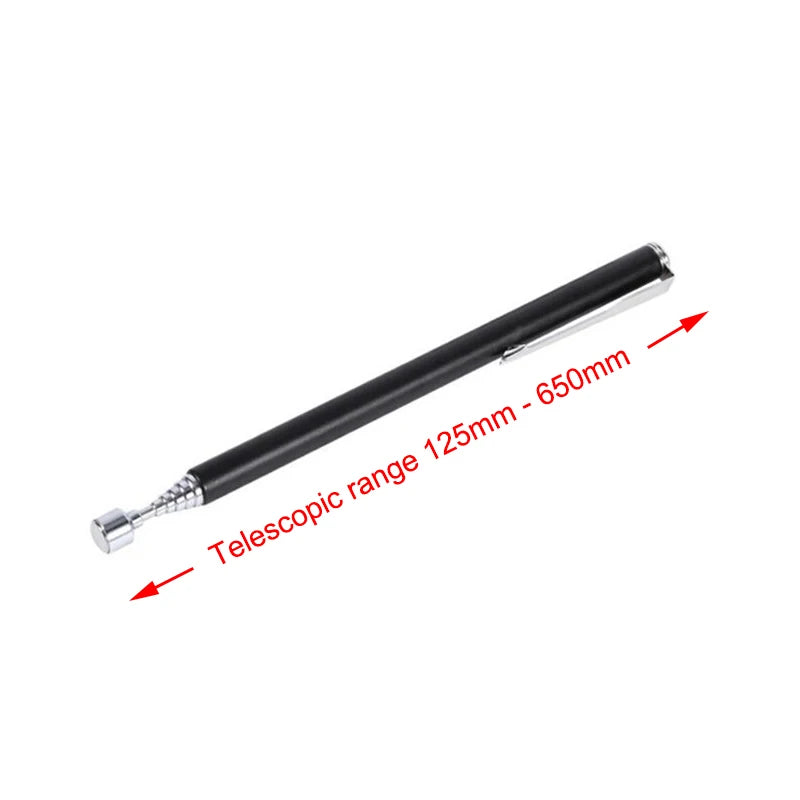 Telescopic Magnetic Pickup Rod, Extendable Retrieval Pen Tool