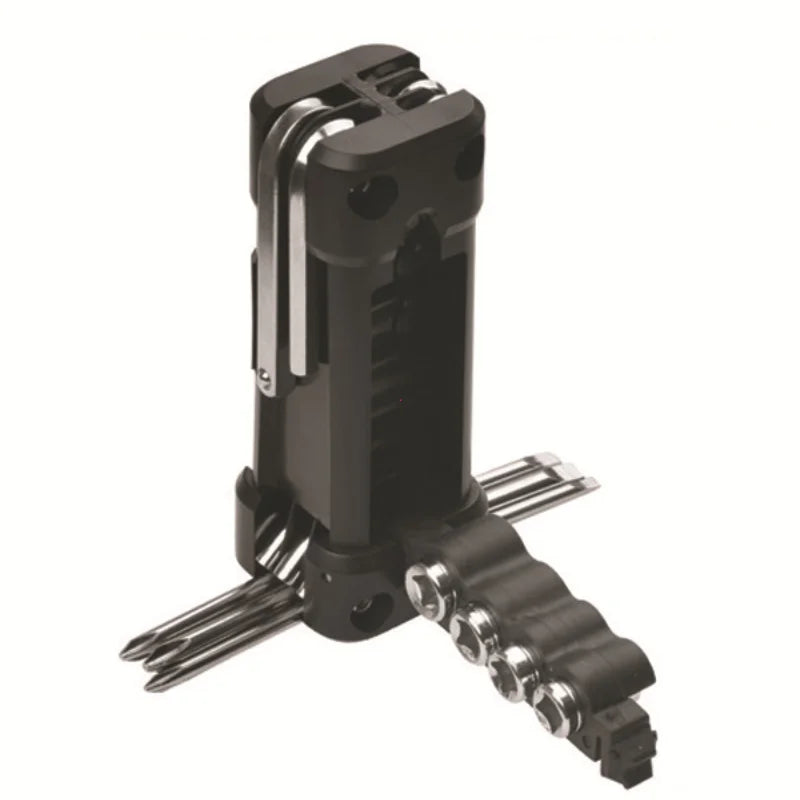 Motorcycle & Bicycle Multitool Kit — Tire Repair, Chain & Screwdriver Set