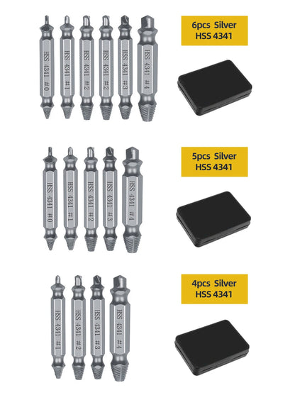 Damaged Screw & Broken Bolt Extractor Set