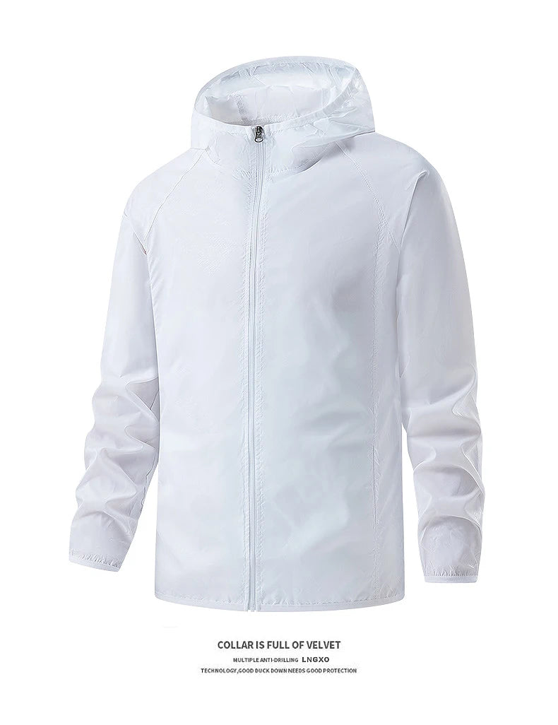 Men's Waterproof Hiking Windbreaker