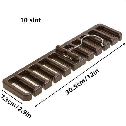 Closet Belt & Tie Rack Organizer