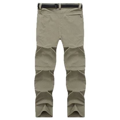 Men's 4-Way Stretch Outdoor Pants, Lightweight Quick Dry Unisex