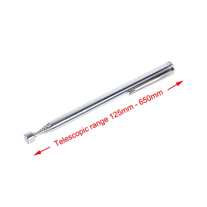 Telescopic Magnetic Pickup Rod, Extendable Retrieval Pen Tool