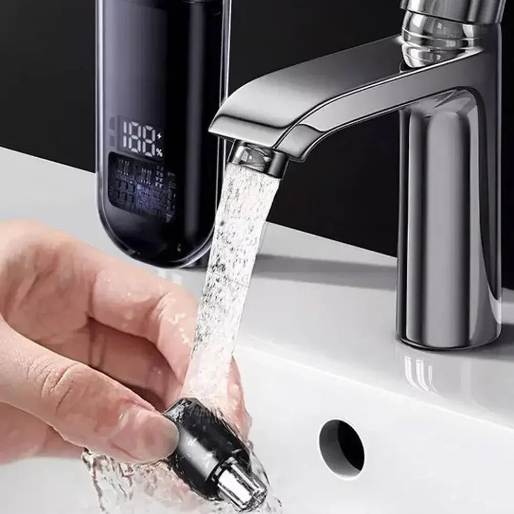 USB Electric Nose & Ear Hair Trimmer, Portable Mini Clipper