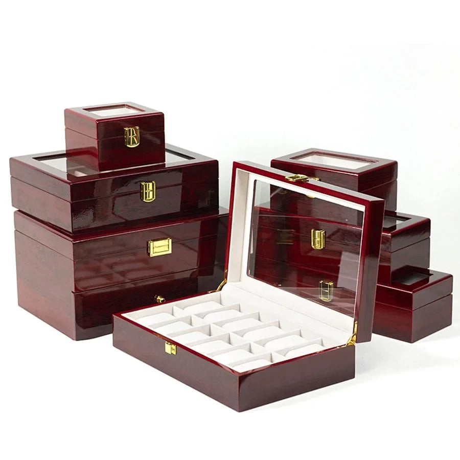 Wooden Watch Box, Eco-Friendly Storage Case
