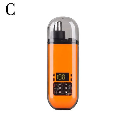 USB Electric Nose & Ear Hair Trimmer, Portable Mini Clipper