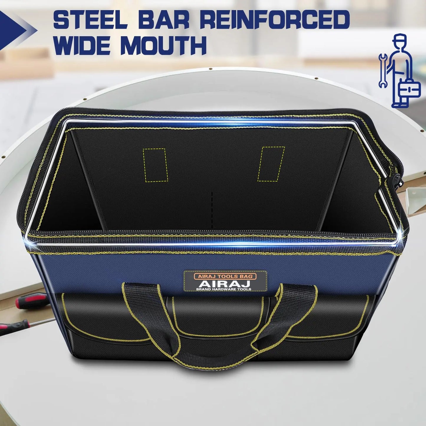 Heavy-Duty Electrician Tool Bag