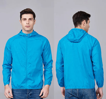 Men's Waterproof Hiking Windbreaker