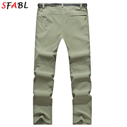 Men's Lightweight Tactical Hiking Pants, Quick Dry Stretch Up to 5XL