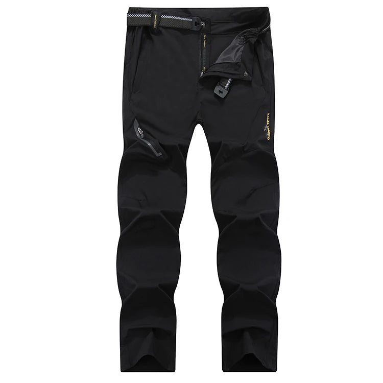 Men's 4-Way Stretch Outdoor Pants, Lightweight Quick Dry Unisex