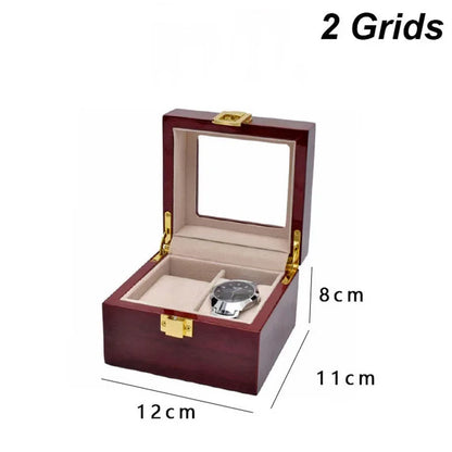 Wooden Watch Box, Eco-Friendly Storage Case