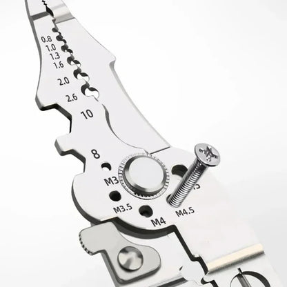 6-in-1 Multifunctional Electrician Pliers, Wire Stripper & Crimping Tool