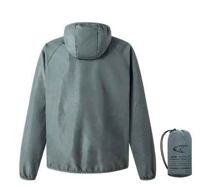 Men's Waterproof Windbreaker, Quick Dry Sun Protection Jacket