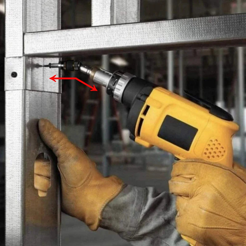 1/4" Hex Quick-Change Screwdriver Bit Extension Rod
