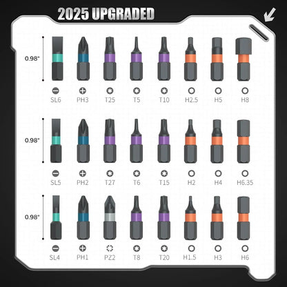 24-in-1 Mini Ratchet Screwdriver Set