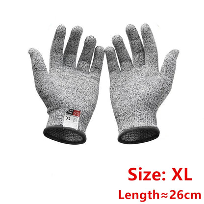 Cut-Resistant Metal Mesh Safety Gloves