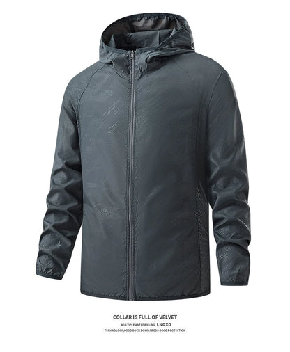 Men's Waterproof Hiking Windbreaker