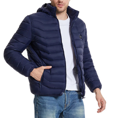 USB Electric Heated Jacket,2-21 Heating Zones