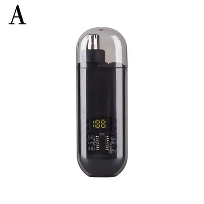 USB Electric Nose & Ear Hair Trimmer, Portable Mini Clipper
