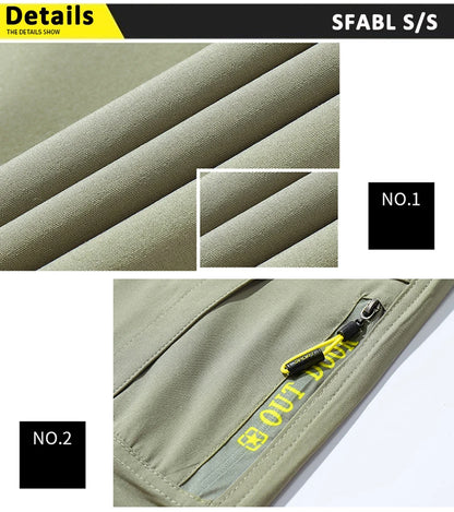 Men's Lightweight Tactical Hiking Pants, Quick Dry Stretch Up to 5XL