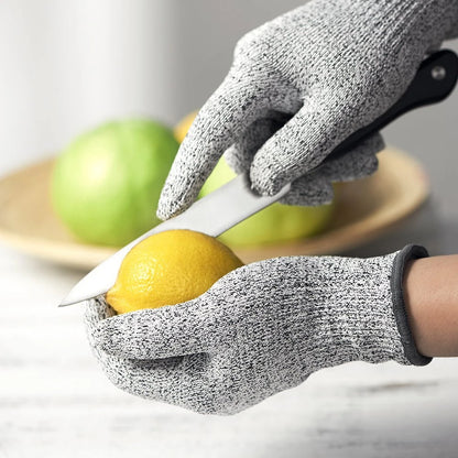 Cut-Resistant Metal Mesh Safety Gloves