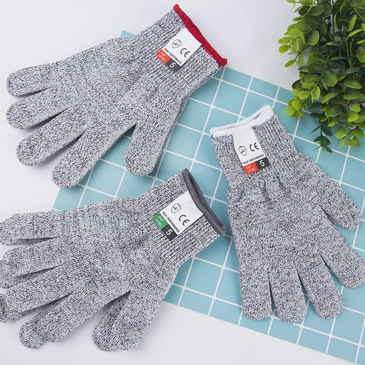 Cut-Resistant Metal Mesh Safety Gloves