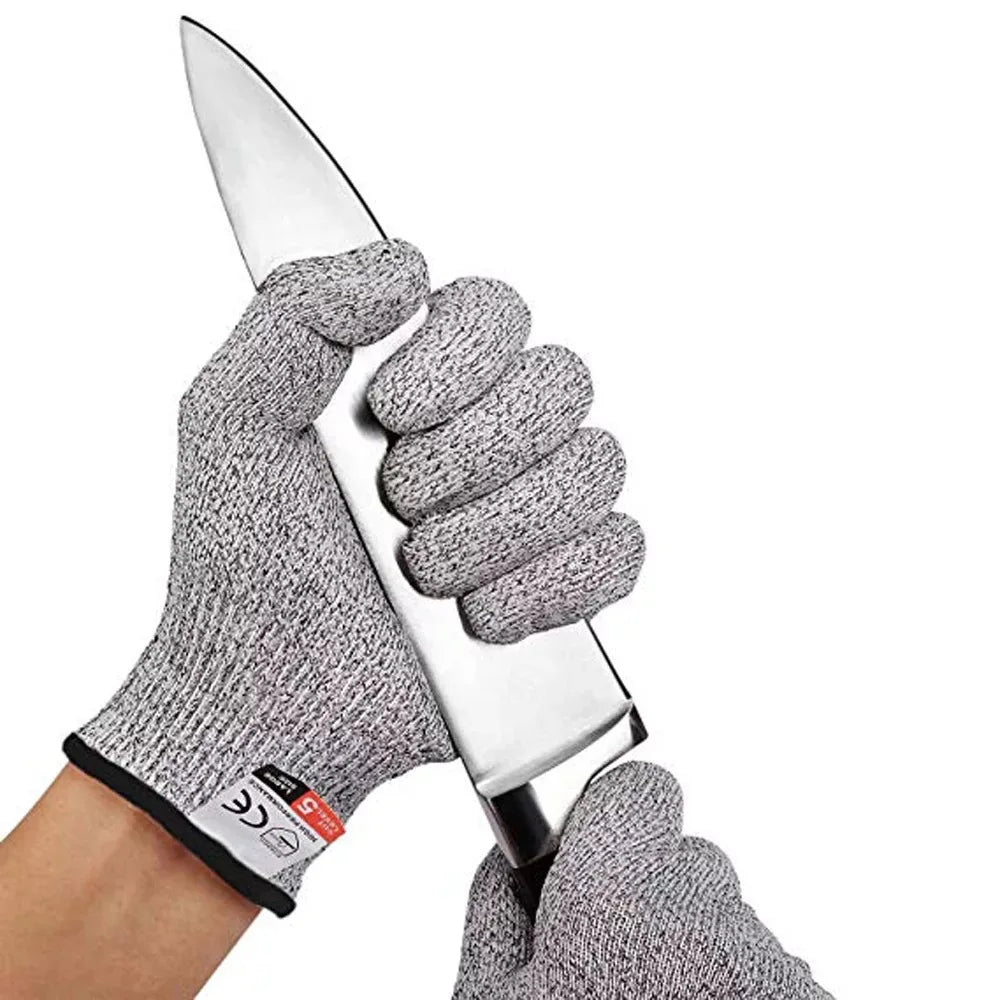 Cut-Resistant Metal Mesh Safety Gloves