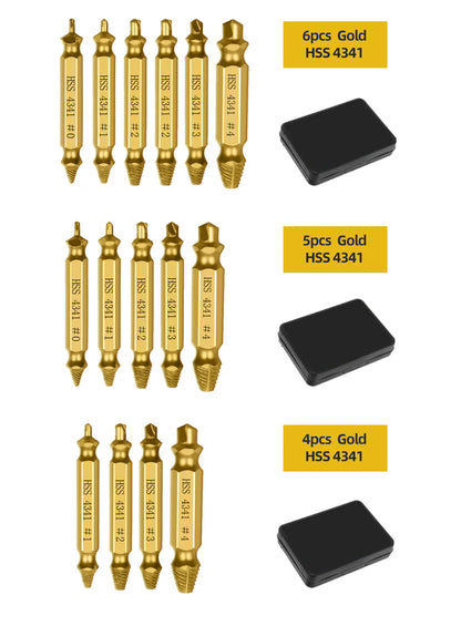 Damaged Screw & Broken Bolt Extractor Set
