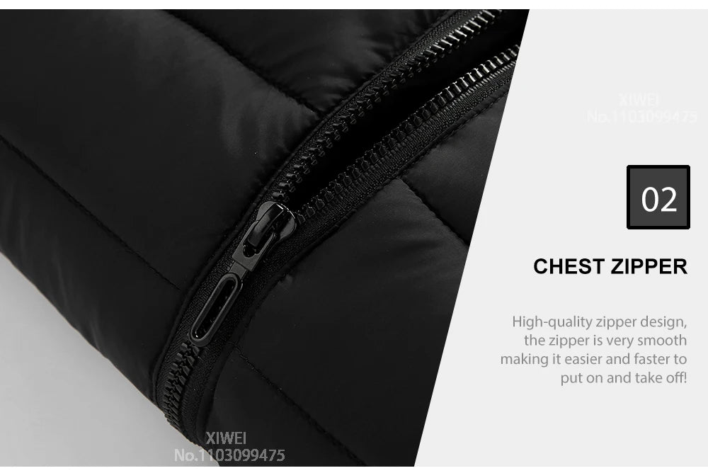 USB Electric Heated Jacket,2-21 Heating Zones